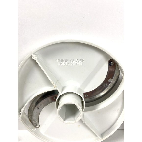 Oster Regency Kitchen Center Salad Shooter & Blade Discs Slicer, Cutter Set of 5 - Picture 8 of 12